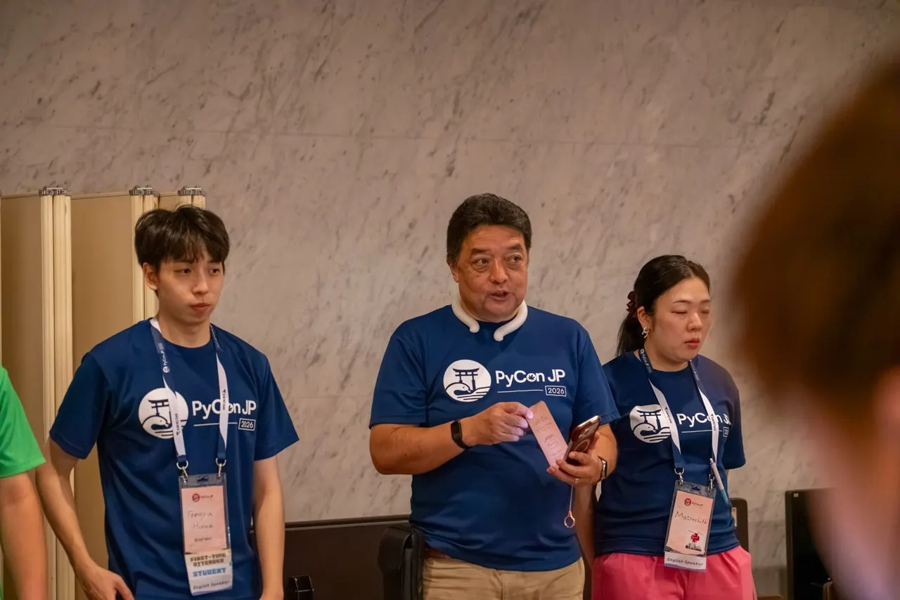 PyCon JP 2026 のコアスタッフ