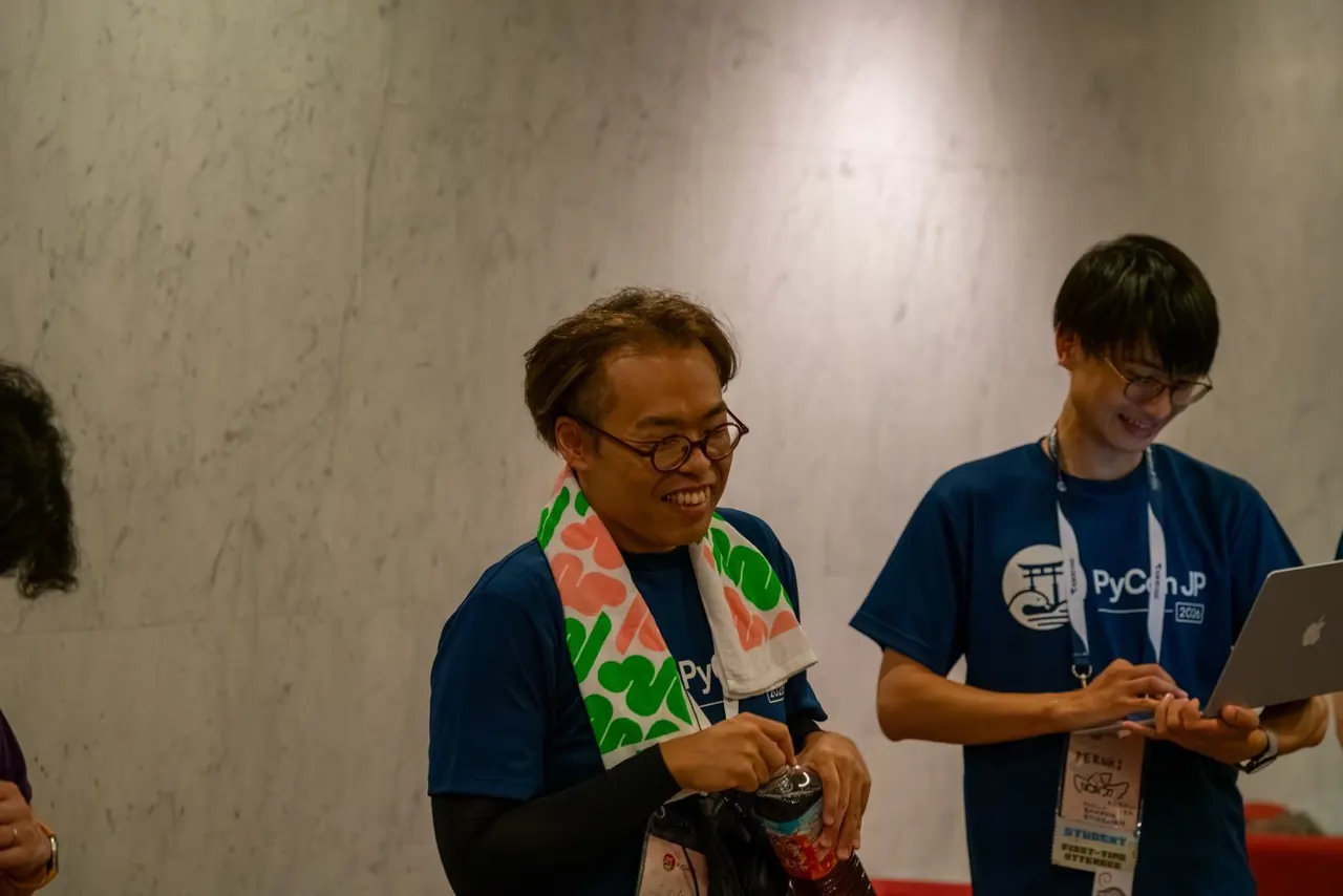 PyCon JP 2026 のサポートスタッフ